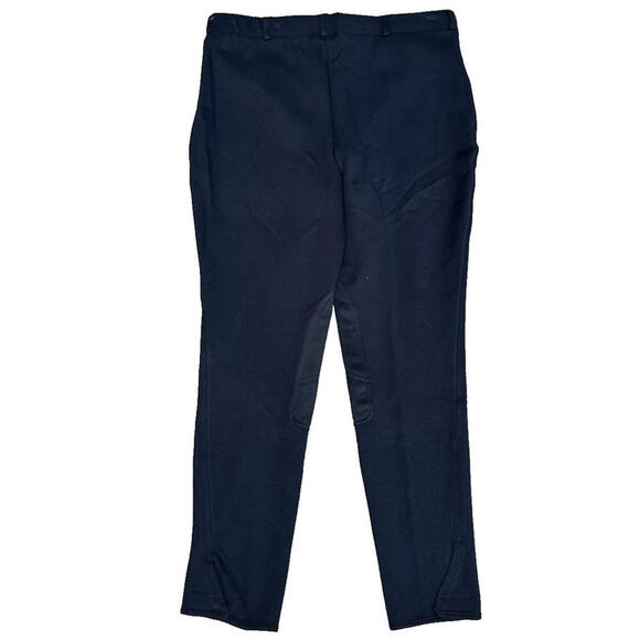 Tuff Rider Lets Ride Womens 38 Pull On Breeches Black Equestrian Knee Patches - Picture 4 of 9